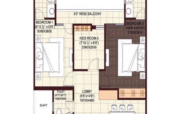 First Floor Plan (Type I)